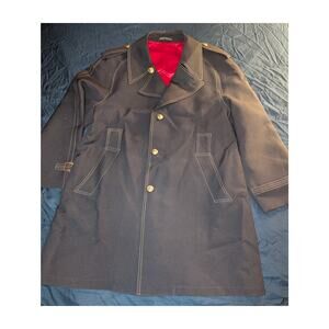 Vintage 70's Harbor Master Trench Overcoat size 44 Reg
